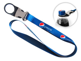 Lanyard with metal connector