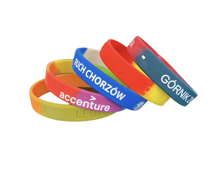 Silicone wristbands colorfull band