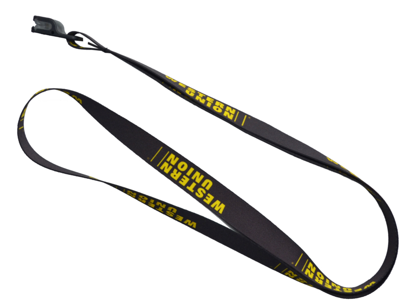 LANYARD with holder for ID badge, tubes