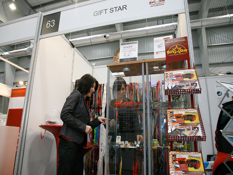 GIFT STAR na targach w Warszawie 2009.