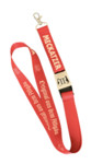 LANYARD WITH OPENER IN THE CONNECTOR, plast-metal