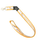 Lanyard with rotating connector