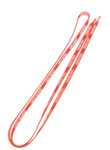 Sznurówka barwiona dwustronnie z okuciem plastikowym