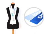 Decorative sublimation sash, one-sided 10, 15 cm