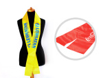 Decorative sublimation sash, two-sided 10 cm