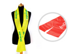 Decorative sublimation sash, two-sided 10 cm