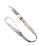 Lanyard with metal connector