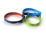 Wristband with safety buckle