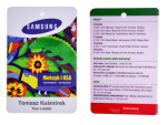 ID badges 4+4 80x120 mm