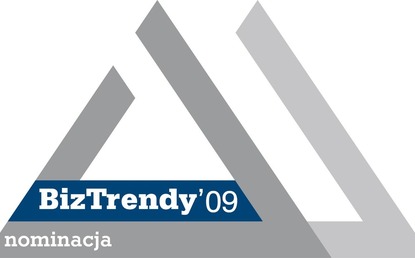 Nominacja GIFT STAR do BizTrendy 2009